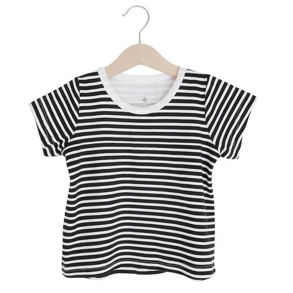 Modern Burlap Organic Cotton Striped Baby T-Shirt - Picture 1 of 5